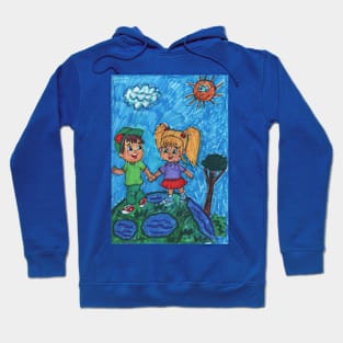 Two Little Friends Hoodie